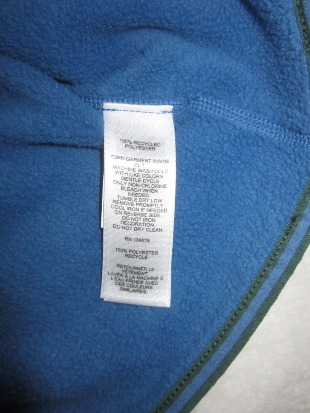 NWT VINEYARD VINES Color Blocked Quarter Snap Fleece Jacket Youth Large
